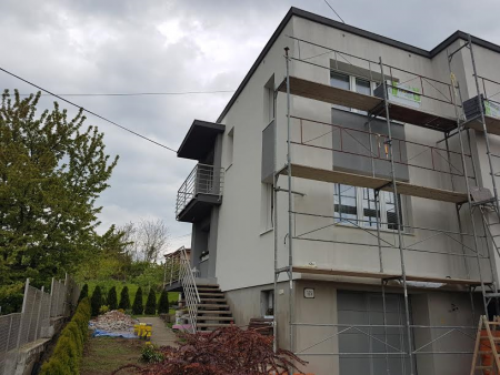 dokončovanie fasáda